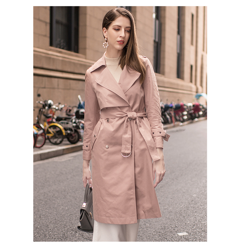 Trench pour femme      en Coton en Coton - Ref 3227232 Image 8