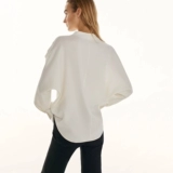 Дизайнерская шифоновая рубашка, городской стиль, тренд сезона