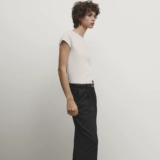 Женская летняя повседневная футболка MD в минималистском стиле, приятная для кожи, из чистого хлопка, с короткими рукавами реглан, 06854581712