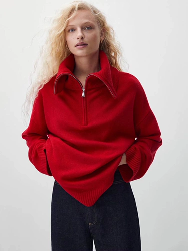 Осенняя футболка polo, трикотажный свитер для отдыха