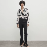 Осенняя комфортная рубашка для отдыха, коллекция 2023, французский стиль