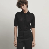 MD Женский французский минималистский пригородный в стиле пустого полового поло.