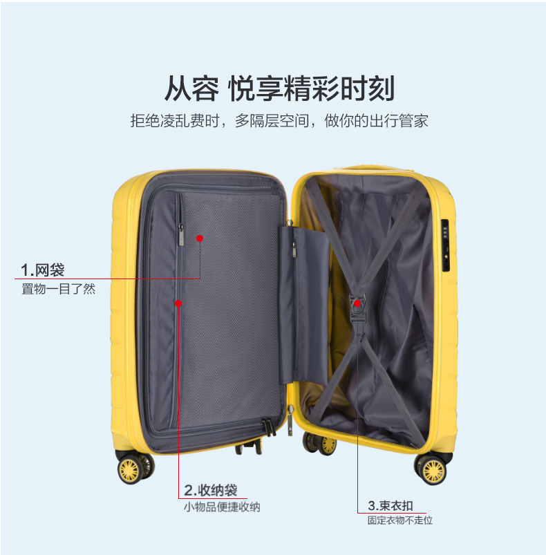 Xe đẩy Lingri vali nữ 20 inch vali nhỏ 24 inch vali khung gầm siêu nhẹ thương hiệu chính hãng công suất lớn - Va li vali nhôm