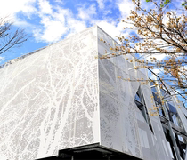 Aluminum profile Great Wall plate metal corrugated plate background wall decoration aluminum alloy concave and convex semicircular corrugated aluminum veneer