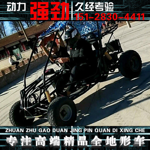 Four-wheel gasoline off-road ATV, all-terrain four-wheel drive, two-wheel drive farmer's vehicle, infinitely variable speed adult kart, motorcycle