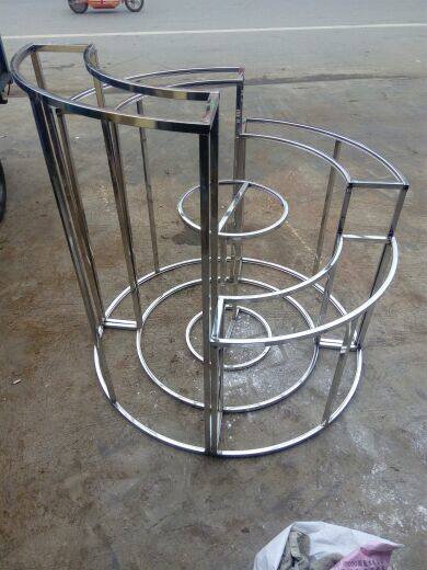 Stainless Steel Shelf Kitchen Shelving Iron Shelf Flower Shelf Counter Shelf Heterotype Processing