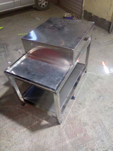 Stainless steel shelf special-shaped processing custom kitchen rack rack corner rack bathroom shelf sample processing