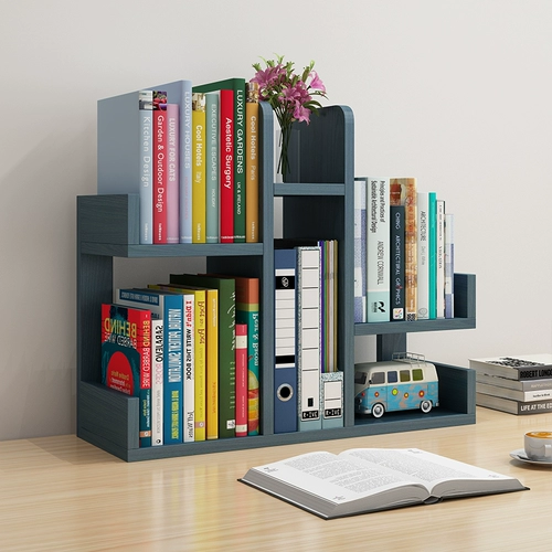Настольная книжная полка, система хранения для школьников, простой книжный шкаф