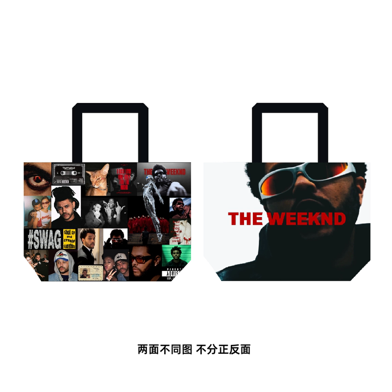 Thekid Original Theweeknd Pain Bag Large Capacity Dupont Paper Handbag Trendy Fashion Shoulder Bag