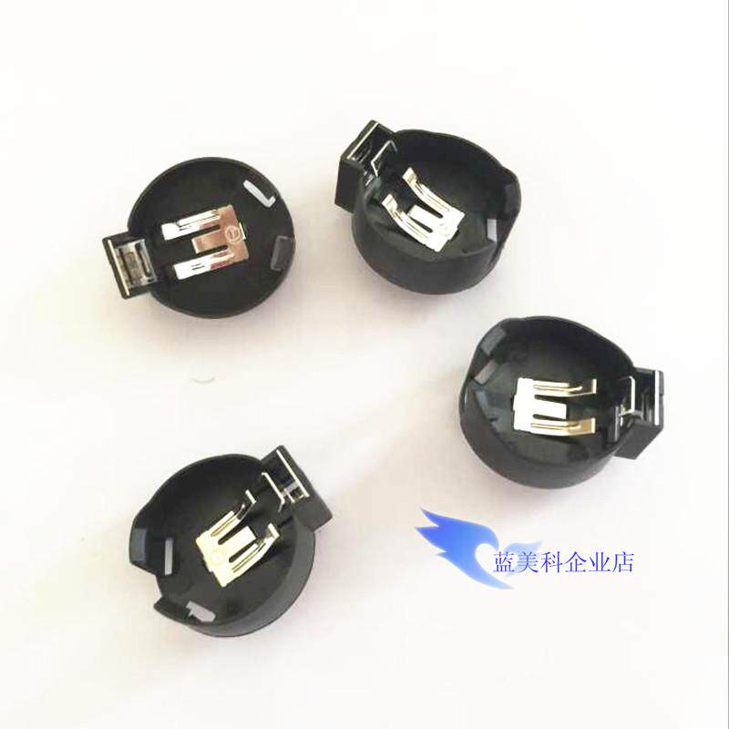 BS-2477-1 CR2477 straight socket 3V environmental protection horizontal pin button battery holder Battery box DIP