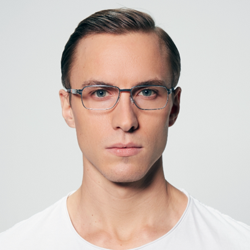 2021 new screwless glasses frame ultralight German red dot design glasses not pressed nose fit myopia eiland