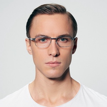 2021 New screwless glasses frame super light German red dot design glasses without pressure nose with myopia eiland