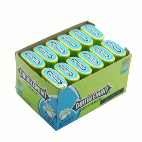 Зеленая стрела мята 20 мгнута 12 г, бутылка мяты жасминового вкуса свежее дыхание, прохладная сахарная закуска конфеты