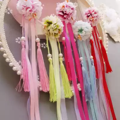 Children's Hanfu girls costume headdress Super fairy clip hairpin fairy tide girl wild baby Princess child
