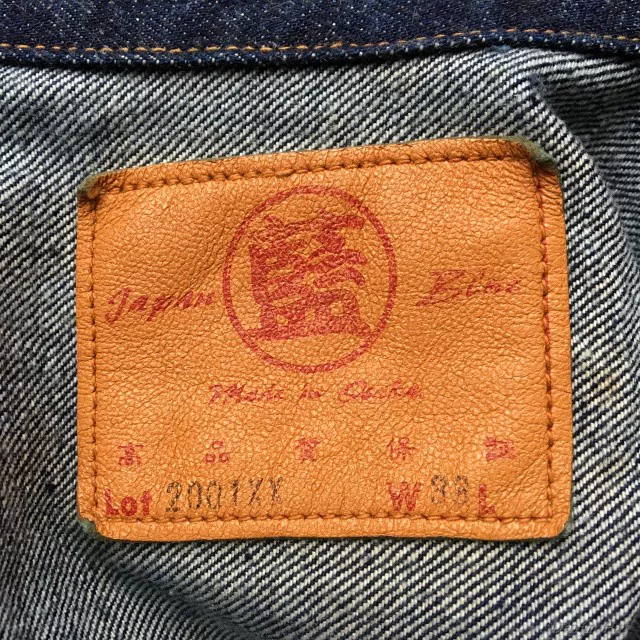 [JAPAN BLUE] jb Type 1 Denim jkt 2001xx, primary denim jacket