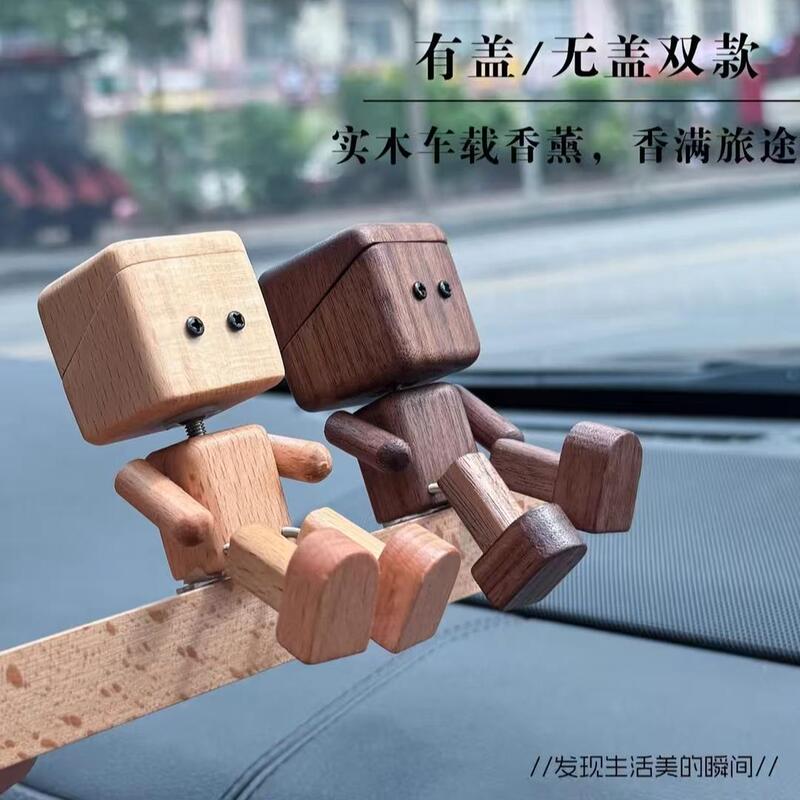 Wobbly Leg Woody Creative Car Air Freshener Ornament Cute Leg-Shaking Figurine Gift Accessory