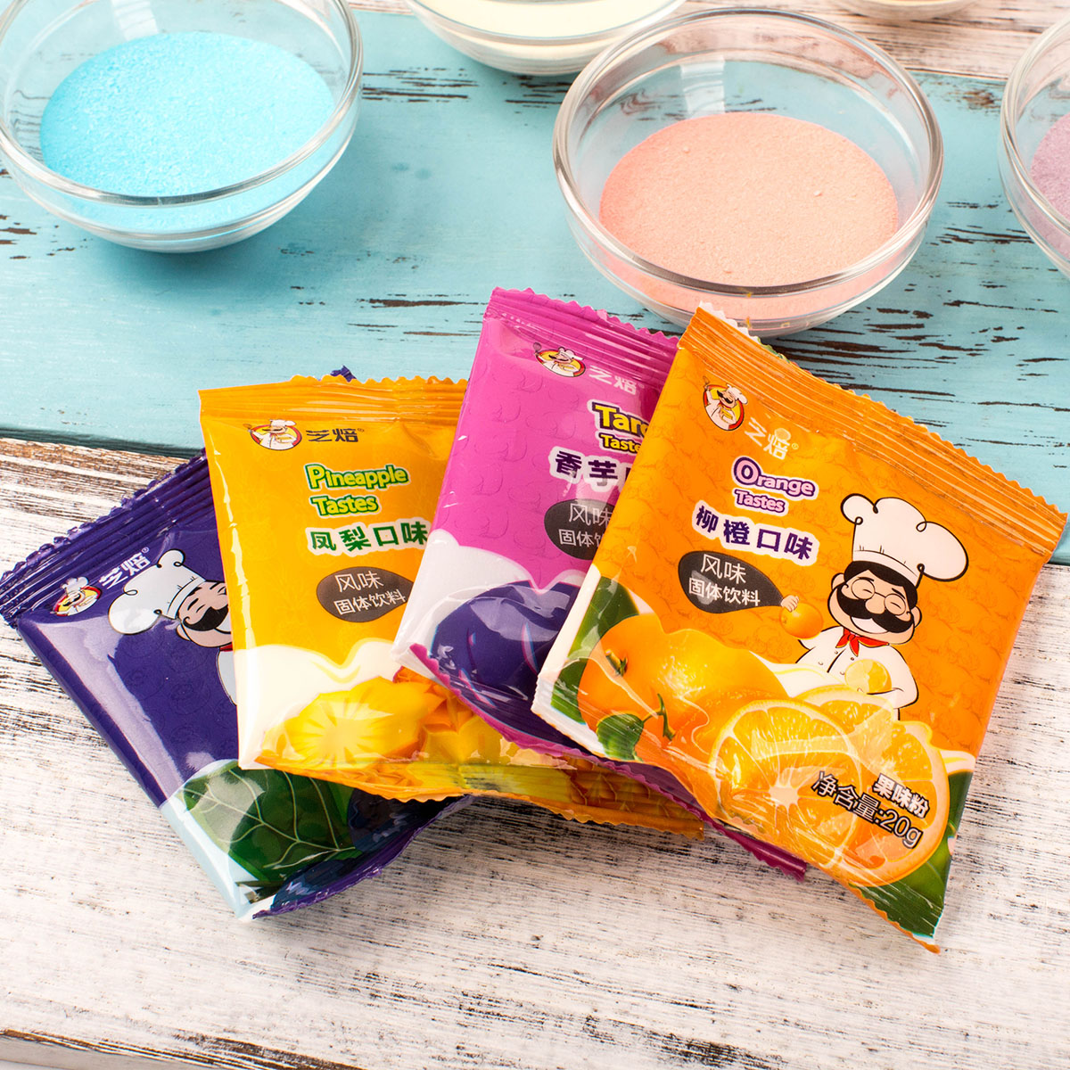 Chiba-flavored solid drink fruit-flavored cake cream food coloring powder original 20g baking ingredients