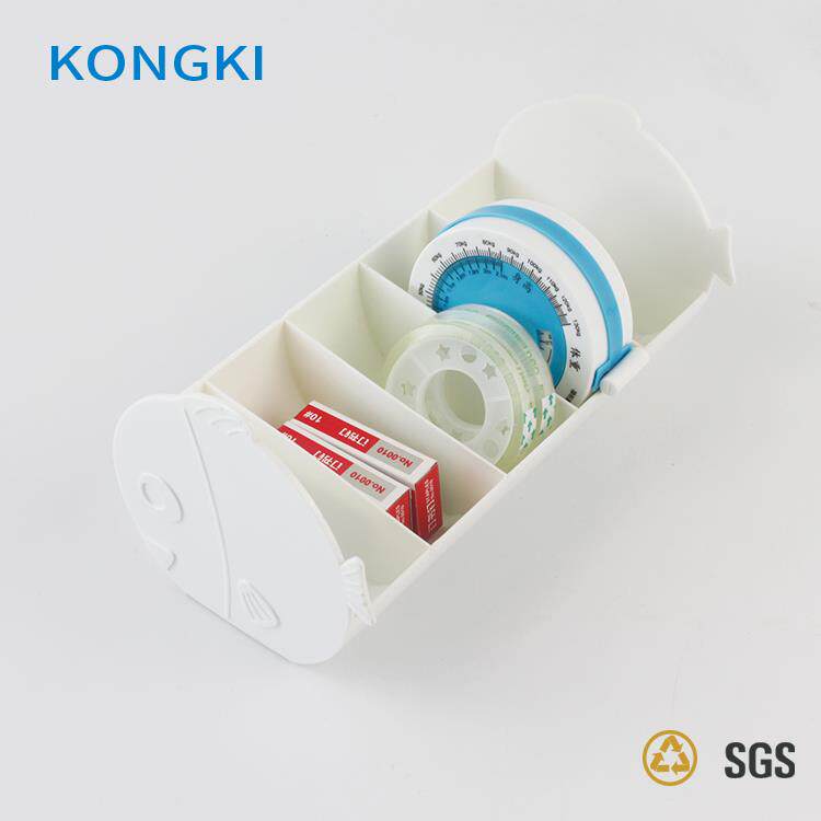 Storage Box Office Desktop Storage Small Item Storage Jewelry Storage Cartoon Fish Shape Disease Control