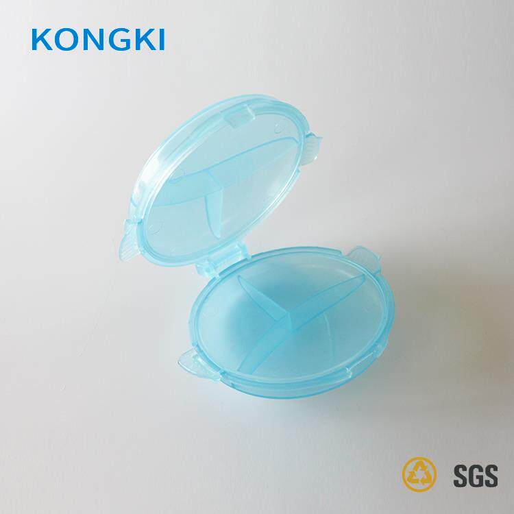 Disease control fish-shaped pill box 7 days sub-packing pill box one week small pill box dustproof and easy to carry creative new
