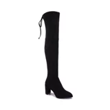 Высокие демисезонные эластичные высокие сапоги, по фигуре, подходит для подростков