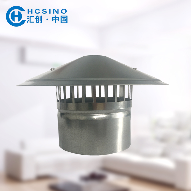 Stainless Steel Chimney Cap, Roof Umbrella-Shaped Weatherproof Cap, Range Hood Exhaust Cap, Cone-Shaped Cap - Sold at a Loss