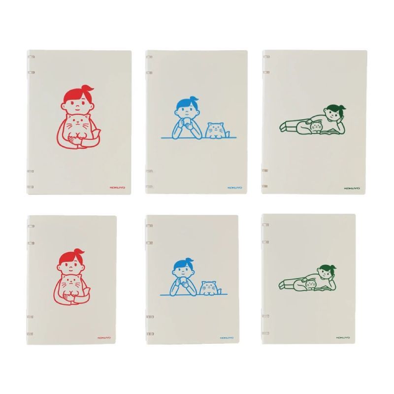 New Product Kokuyo Noritake Third Collaboration Four-Ring Binder Notebook — تصویر 1