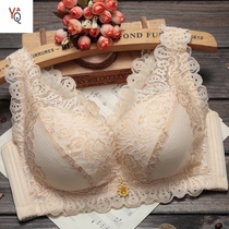 Underwear women without steel ring women sexy upper support gathering adjustment thin beauty back bra bra set single