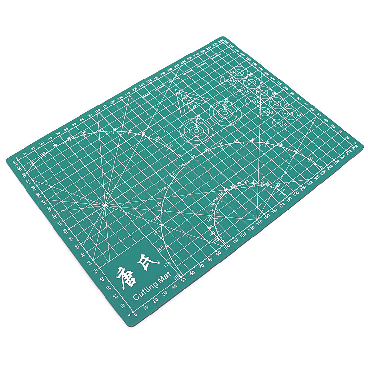 Down's student office handicraft cutting pad paper-cut art carving board 22x30cm A4 green