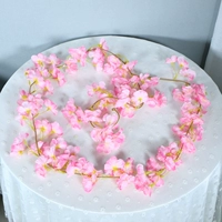 Sakura Pink Non -Leaf Cherry Blossom Bar 1,8 метра
