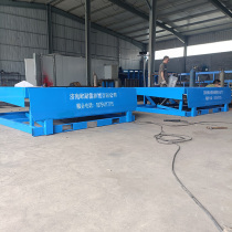 Fixed boarding bridge 6810 ton electro-hydraulic unloading platform forklift cross bridge container unloading platform