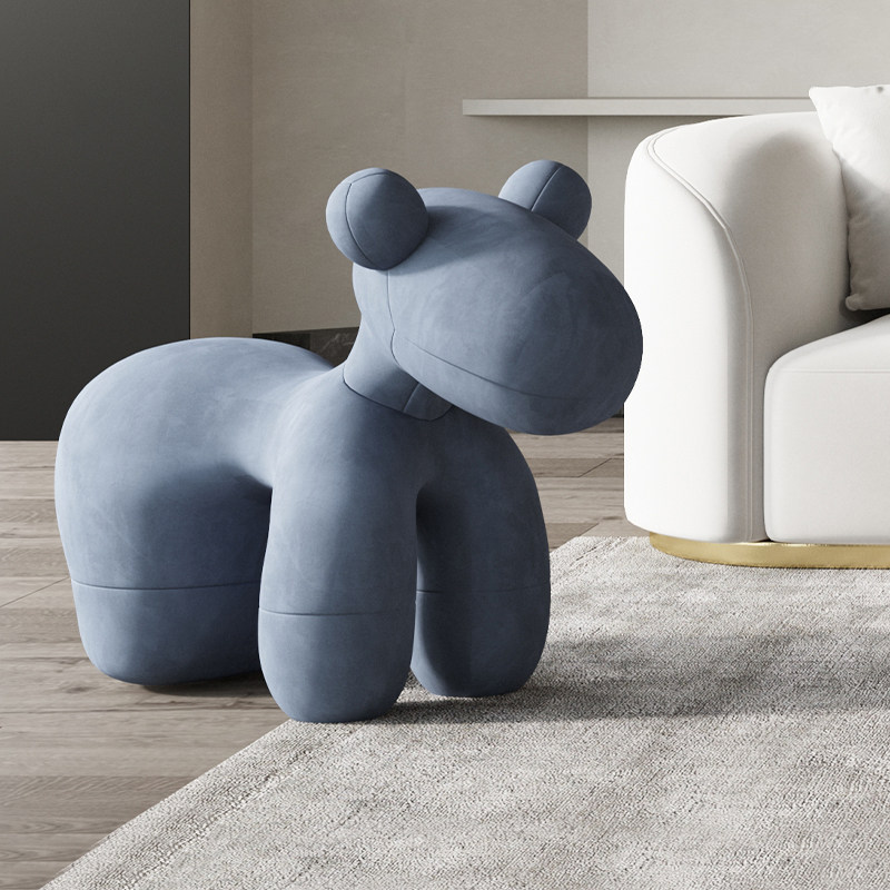 Net red pony chair animal seat Nordic Pony Chairs designer creative single casual children's chair