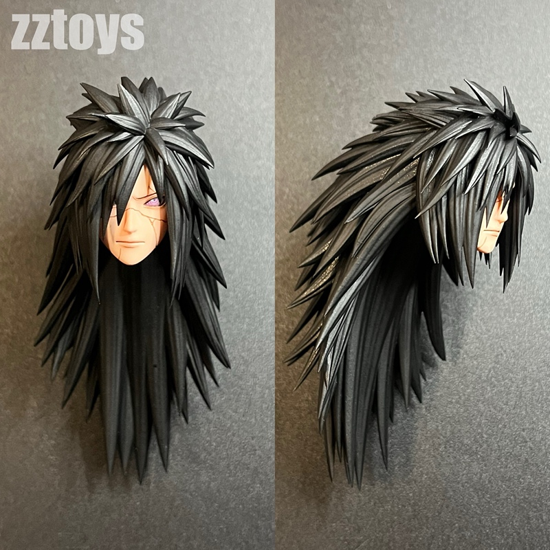 Naruto 1:12 Uchiha Madara Head Sculpt Finished Product
