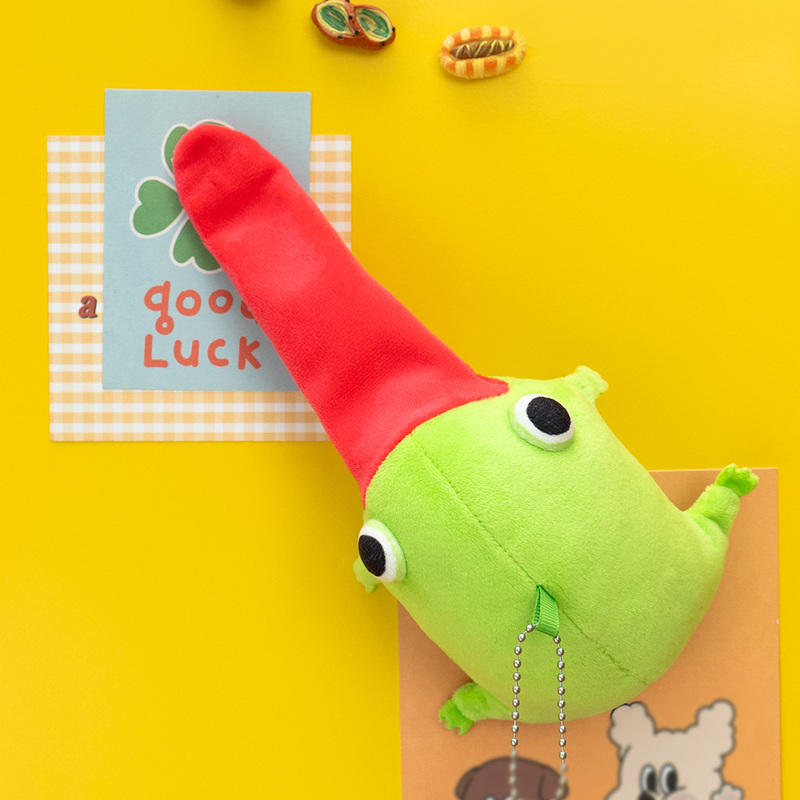 Funny Magnetic Kissing Frog Plush Pendant Aesthetic Gigifrog Gift Keychain