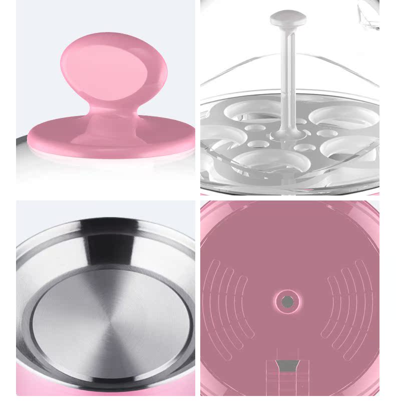 ca nấu mì 2 tầng Bếp điện trứng Jiuyang tự động tắt mini mini hộ gia đình hấp trứng hấp đa năng breakfast Bữa sáng đẹp mắt - Nồi trứng nồi hấp thủy nhiệt