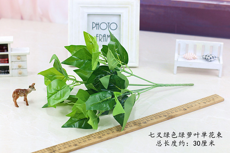 Cây mô phỏng tường cây xanh nền tường vật liệu phòng khách ban công trang trí tường cắm hoa cắm hoa giả hoa màu xanh lá cây - Hoa nhân tạo / Cây / Trái cây hoa mẫu đơn giả