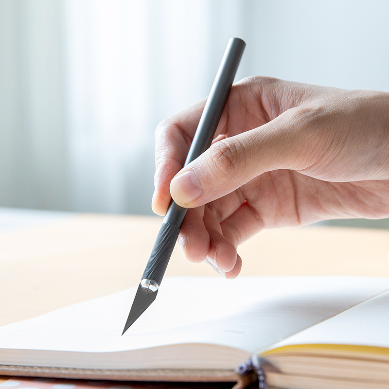 Able engraving knife 2102 cut paper hand engraving knife hand account paper engraving rubber paper carved with small pen knife engraving tool suit handmade diy hand account with 30-degree angle magnetic attraction