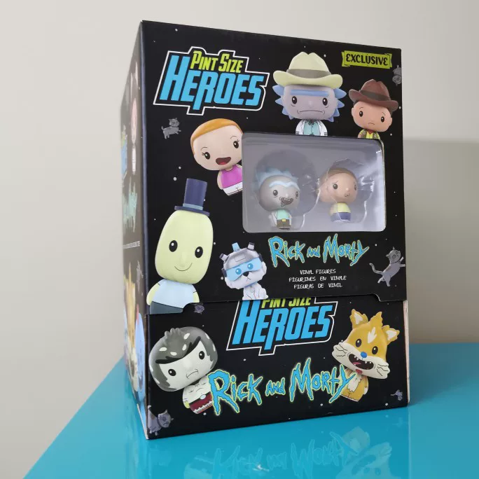 Funko Rick and Morty Blind Heroes (Spot) — виниловые фигурки в слепой коробке, наборы 9–12 шт.