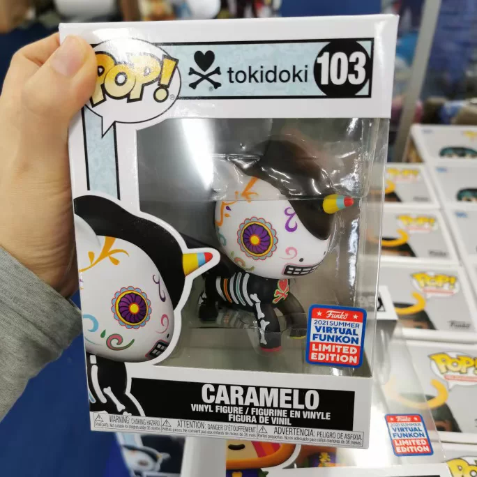 [Genuine Spot] Фанко FUNKON TOKIDOKI Taoqi Duoqi Единорог День мёртвых Бог смерти