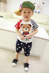 女宝宝夏装纯棉套装2018新款0-1-2-3岁女童洋