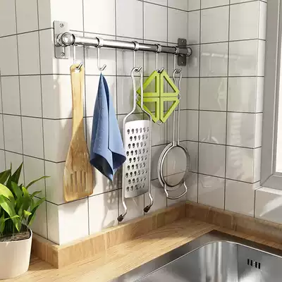 304 stainless steel kitchen rack rack adhesive hook walls adhesive hook hanger kitchen hanging behind the adhesive hook pai gou