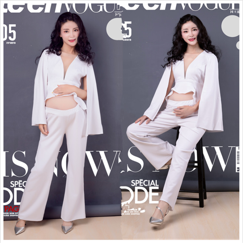 2019 Fall new pregnant women Photo Authentic Fashion Clothing Pregnant Women Photographed Gestational Mommy Photos of Photographic Photographic Clothing