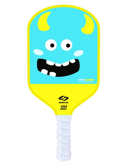 Sinsham Event-Level T700 Carbon Fiber Trendy Hot-Pressed One-Piece Particle Frosted Pickleball Paddle