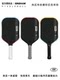 Sinsham Hot-Pressed High-Elastic Fabric Textured Matte Competition-Grade Sponge-Filled Genesis Pickleball Paddle Carbon Fiber