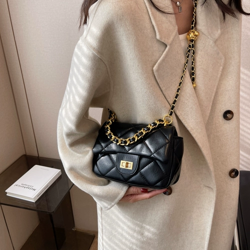 Сумка через плечо, летняя сумка на одно плечо, на цепочке, изысканный стиль