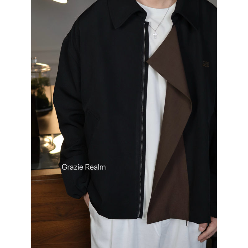 Grazie Realm Lo| “Cleanfit Minimalist Style”|Wang Yibo's Same Style|Jacket Grazie Realm Lo| “Cleanfit Minimalist Style”|Wang Yibo's Same Style|Jacket