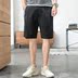 KM nam 2019 hè mới port gió cá tính thể thao lỏng lẻo năm quần đen hoang dã quần short nam - Quần short quần tây Quần short