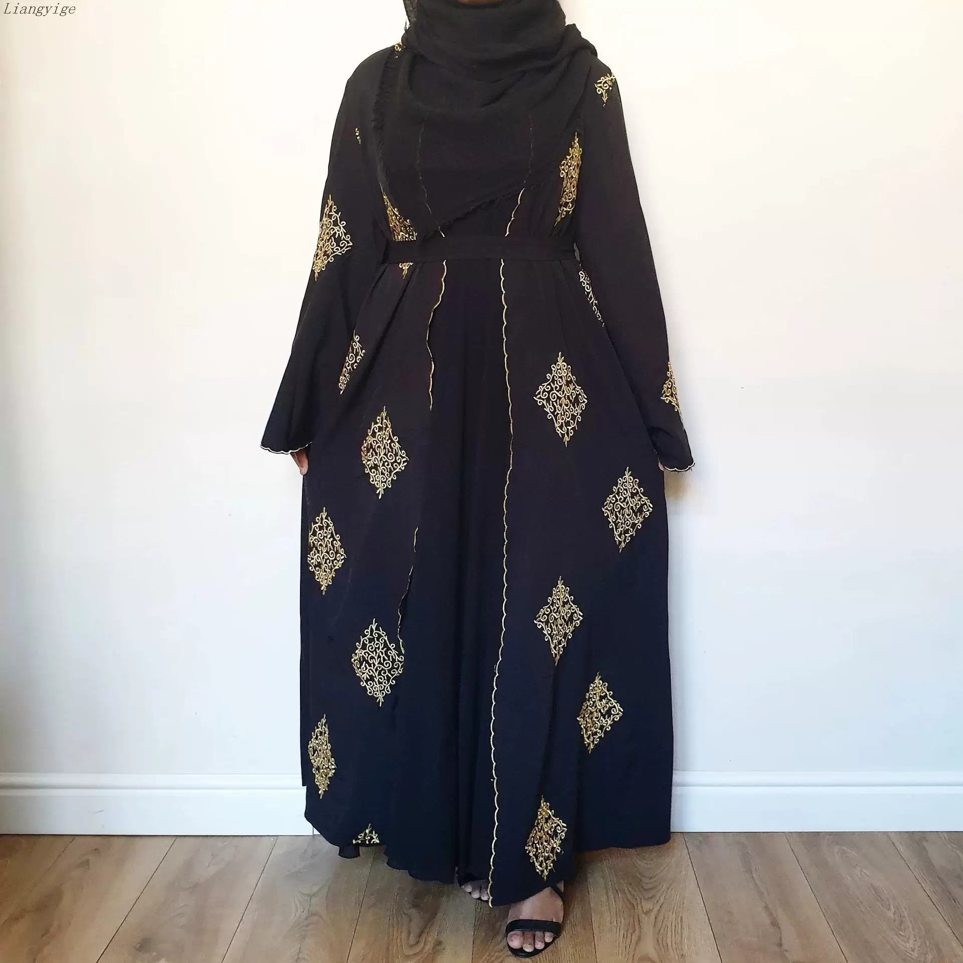 ЖЕНСКИЙ кардиган халат женское плацан Robe Женское Дубай халат