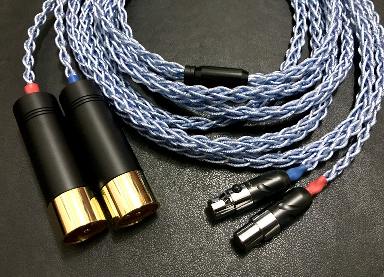 Fengyan 2-Otiz LCD2 LCD3 LCD4 LCD-X flat headphones single crystalline copper plating balance upgrade line