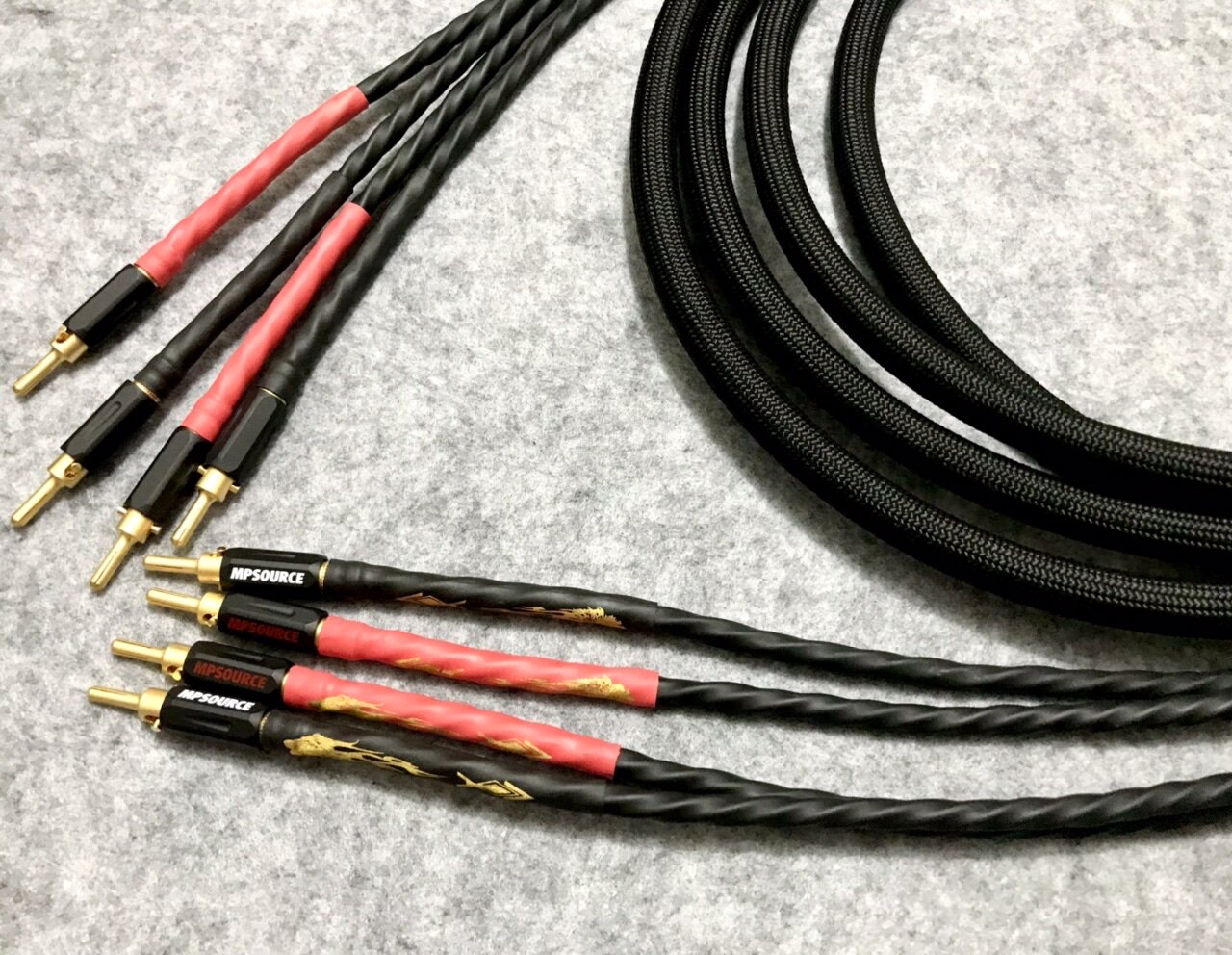 Fengzheng Rongzhong - Xiangxing - Single - crystalline gold and silver copper alloy square silver amplifier speaker upgrade line