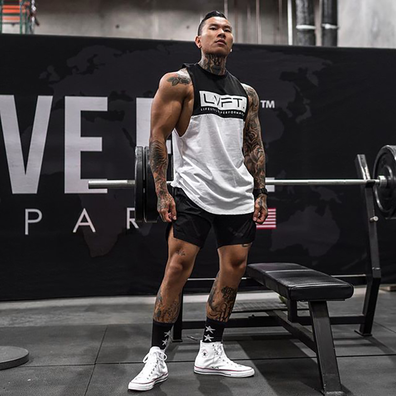 Quần short thể thao nam cơ bắp thoáng khí và nhanh khô năm quần mùa hè chạy tập thể dục bóng rổ quần mùa hè - Quần thể thao quần dài thể thao nam ống suông